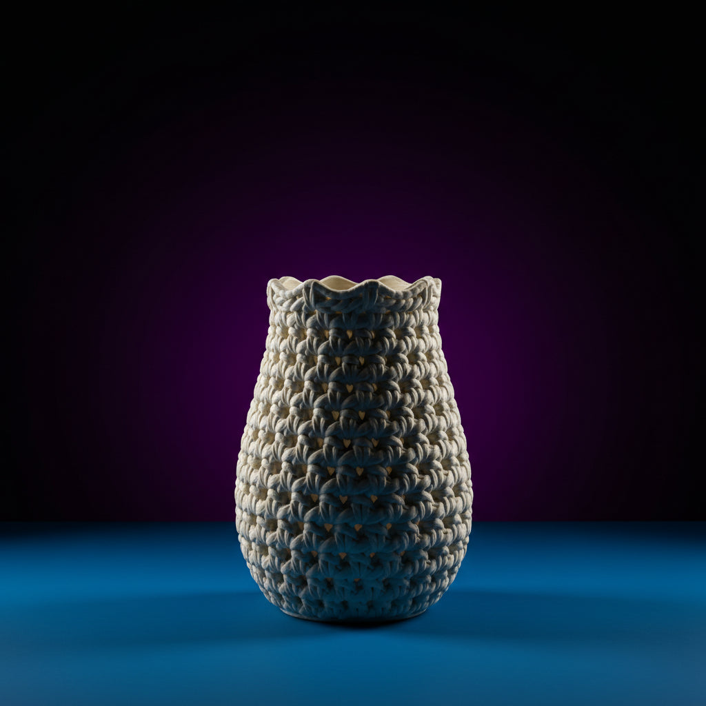 3D Printed Woven Lattice Vase