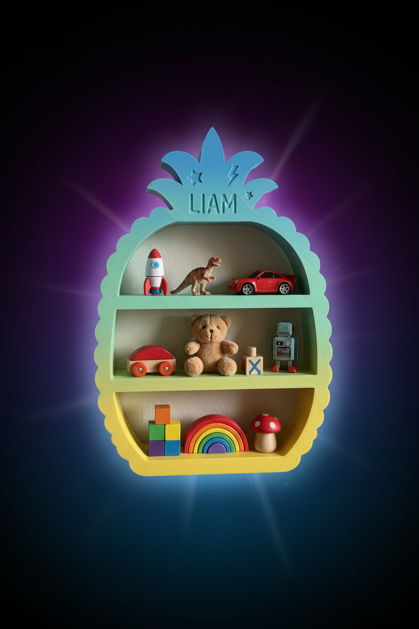 3D Printed Scalable Pineapple Shelf Buddy
