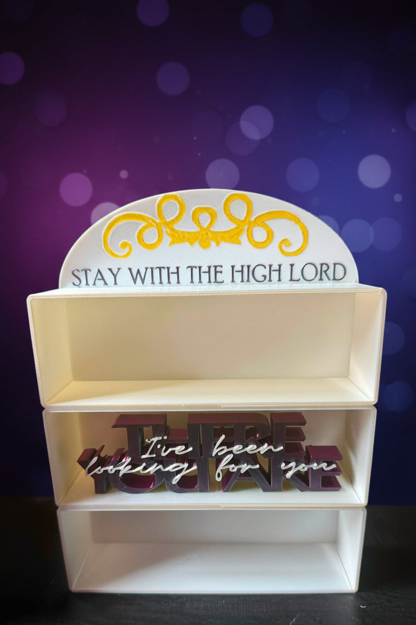 ACOTAR Bücherregal-Aufsteller – Stay With the High Lord