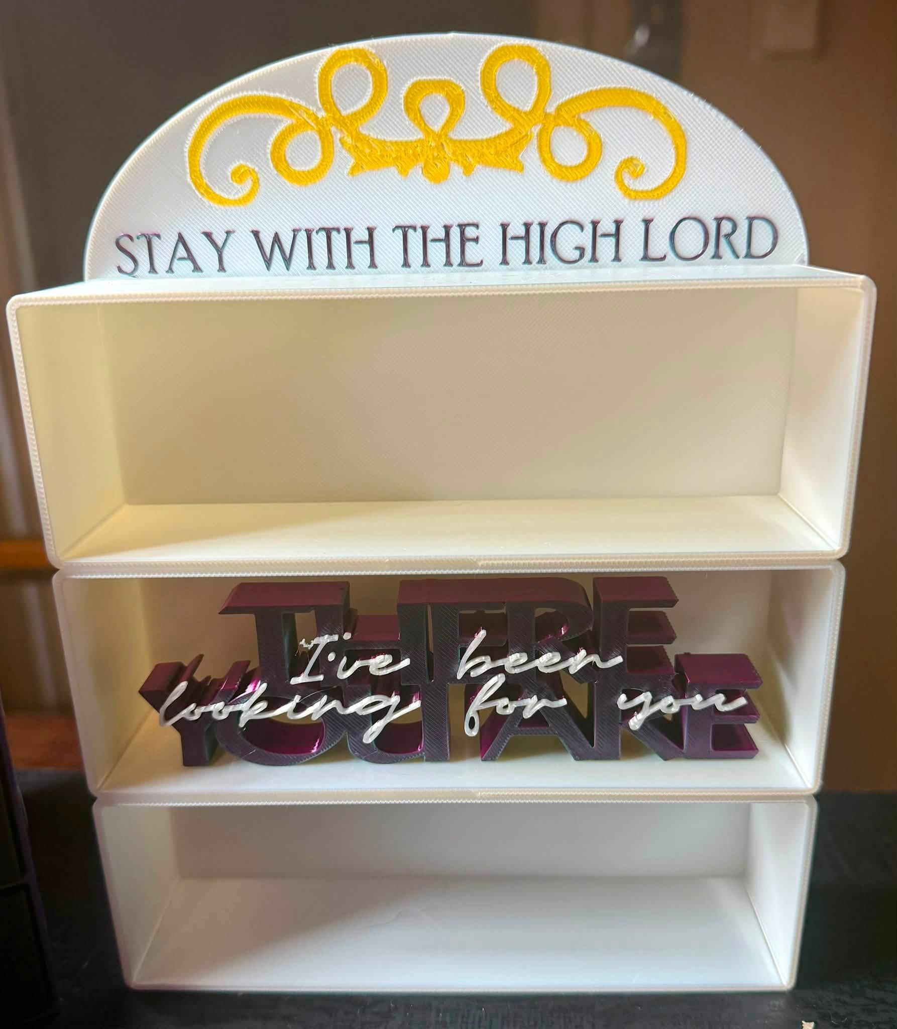 ACOTAR Book Shelf Display Set – Stay With the High Lord