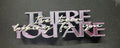 ACOTAR There You Are I've been looking for you 3D printed layered word art sign in purple and silver