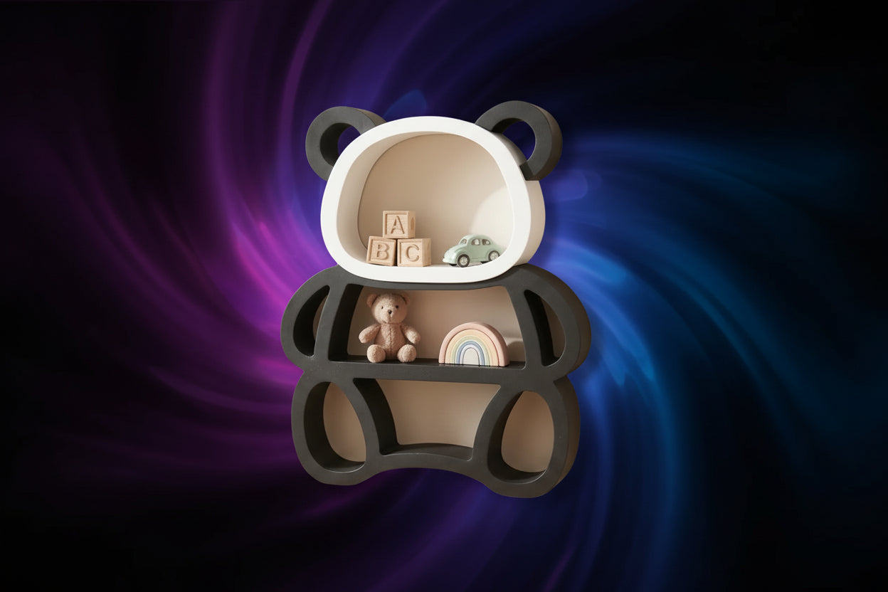 3D Printed Scalable Panda Shelf