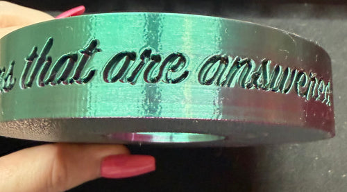 3D Printed ACOTAR Quote Coaster Set