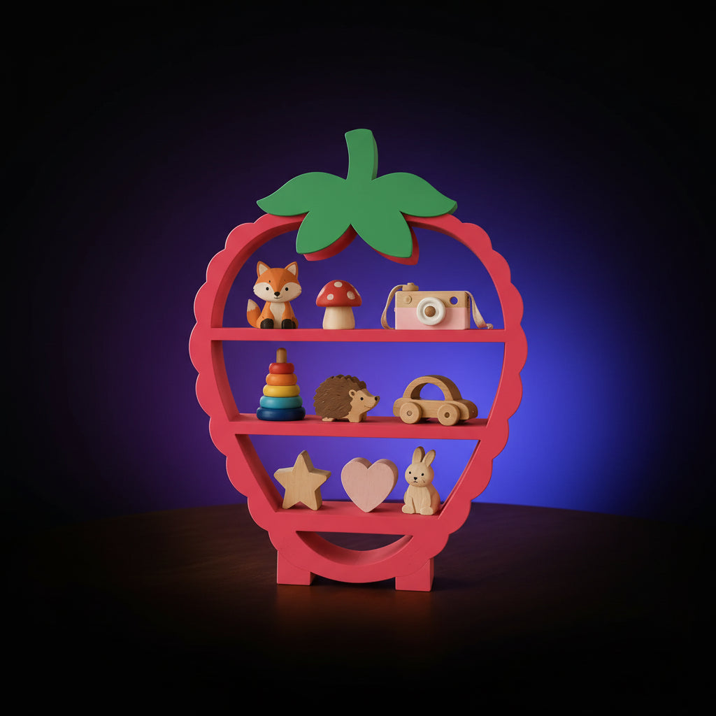 3D Printed Scalable Strawberry Shelf